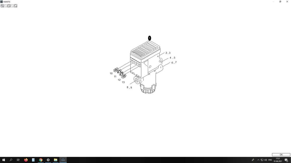supapa EBS fata Man TGX TGS TGA modulator