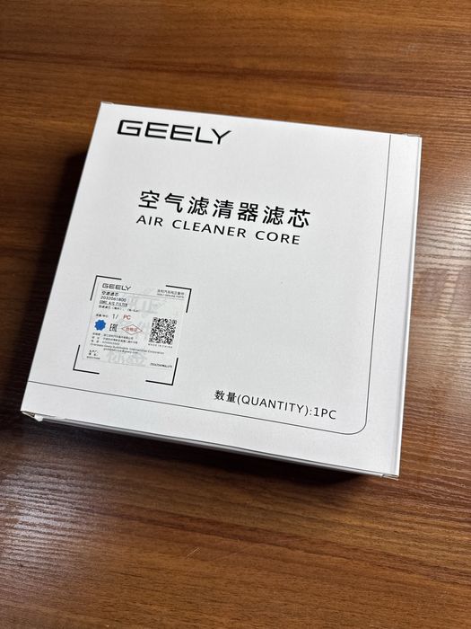 Geely Monjaro комлплект фильтров