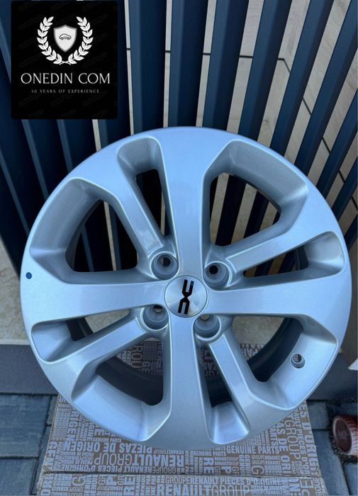 Set 4 Jante Aliaj R16 Noi Originale Renault Clio Logan Sandero Jogger