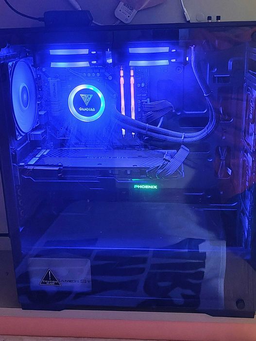 Геймърски компютър/PC - i7-10700K | RTX 2070 Super | 32GB RAM +монитор