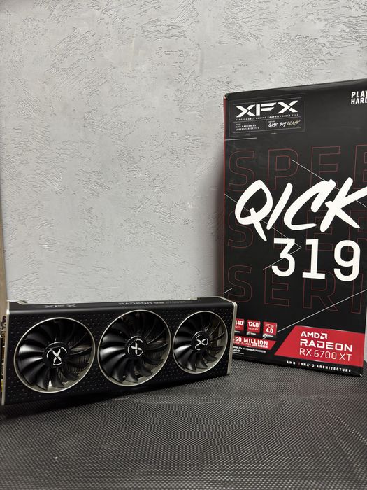Placă video AMD Radeon RX 6700 XT XFX QICK 12GB GDDR6 Gaming