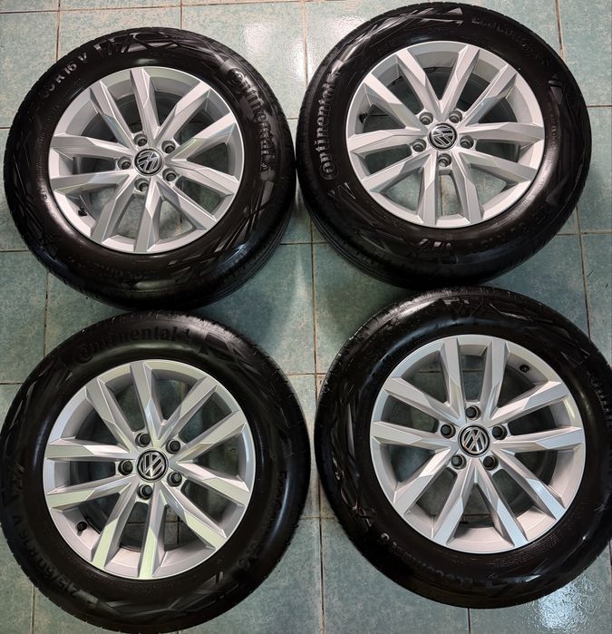 Roti/ jante aliaj R16 originale VW Passat B8 B9 215/60/16 vara