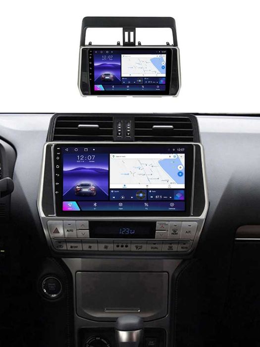 NAVIGATIE Android 14 Toyota Land Cruiser Prado 2017 1/8 Gb CarPlay