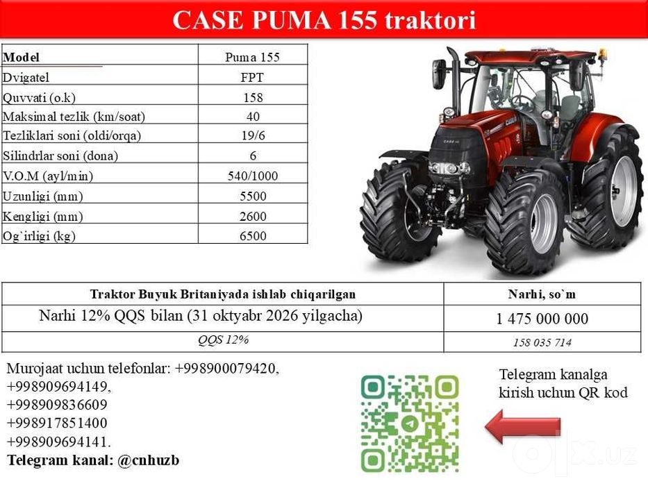 Traktor Case Puma 155