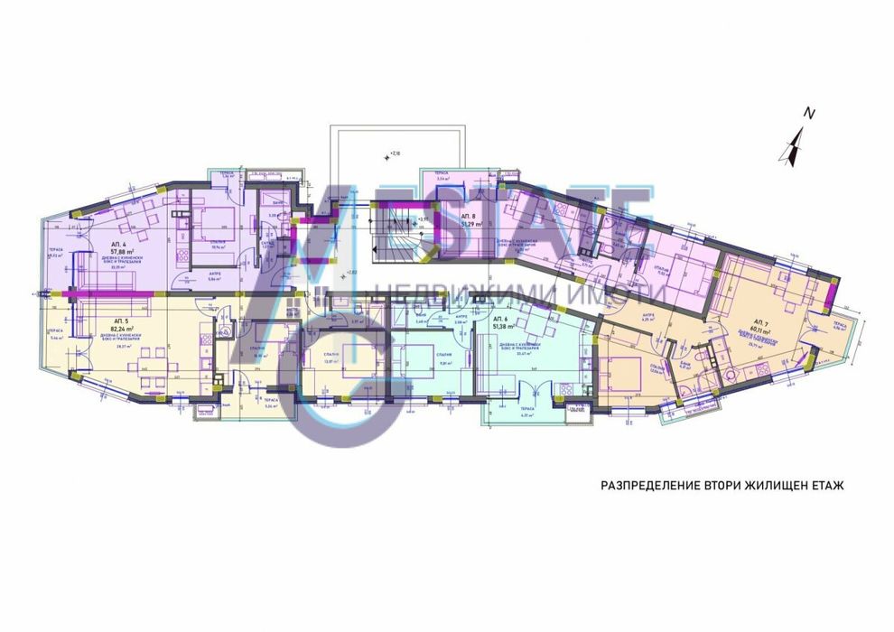 Продава се Двустаен апартамент в Бургас, Сарафово - 70 кв.м за 1020 €/кв.м - Снимка #3