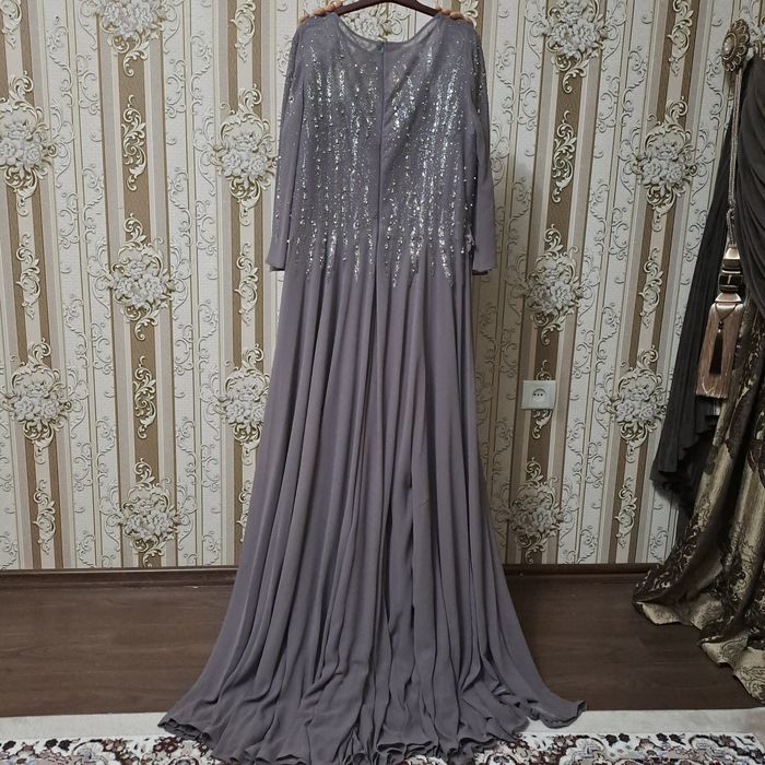 Нежное вечернее платье длинное, nafis oqshom ko'ylagi uzun