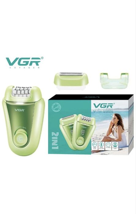 Эпилятор VGR model V-758 2 в 1, аппарат для депиляции