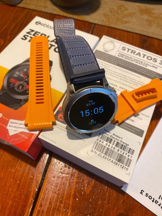 Смарт часовник Zeblaze stratos 3