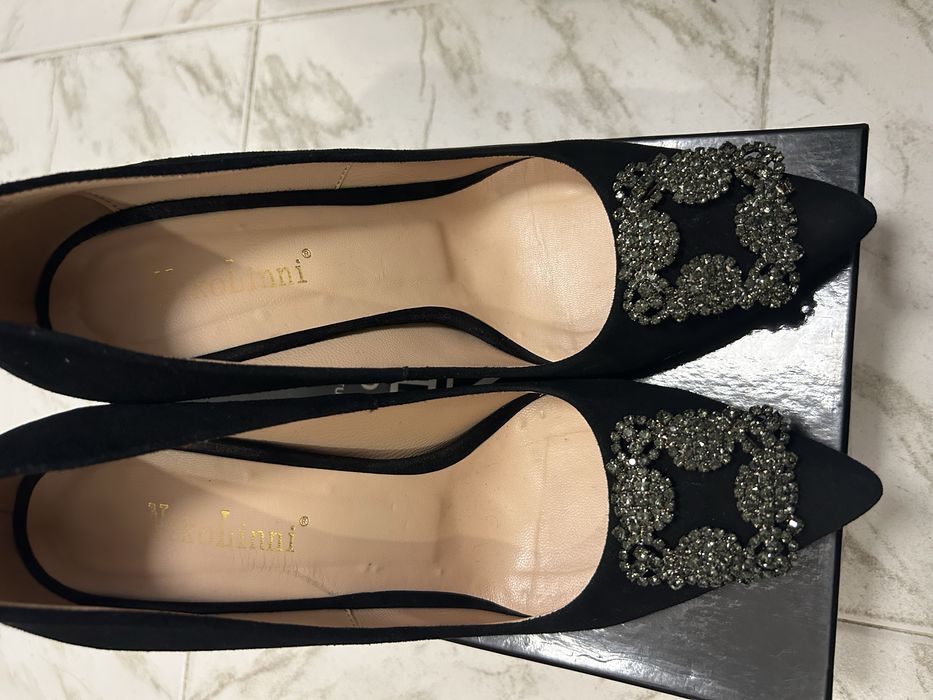 Обувки висок ток