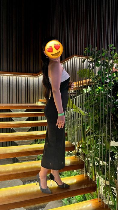 Платье вечернее черное