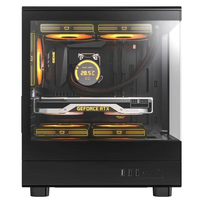 ' Корпус для ПК darkFlash DB330M MESH BLACK (M-ATX, Без вентиляторов)
