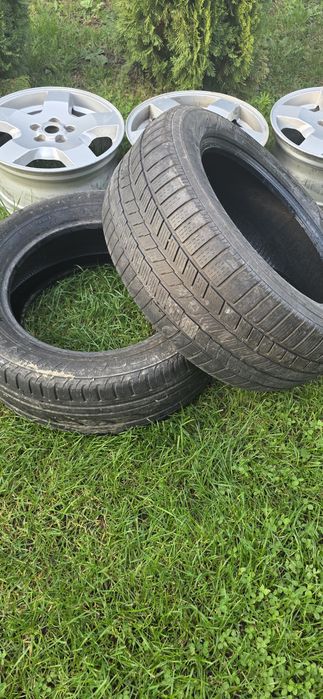 Set 4 Jante Aliaj R18 Originale Land Rover Discovery 3 / Range Rover + 2 Anvelope 255/60 R18