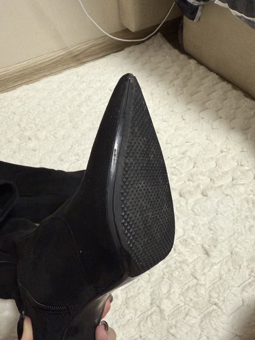 Дамски боти Велур  Cesare Paciotti 4us , Zara