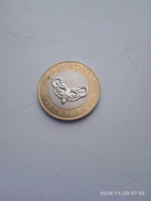 Продам монету 100 тенге коллекционная