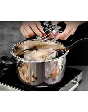 Тенджера под налягане с дръжка 8л. и 10л