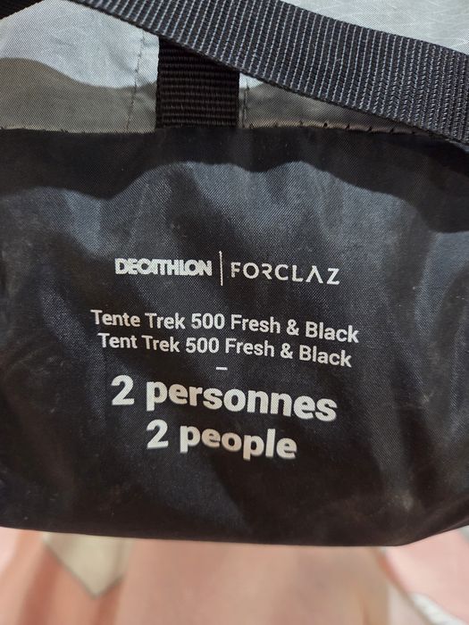 Палатка Decathlon Forclaz Trek 500 fresh black