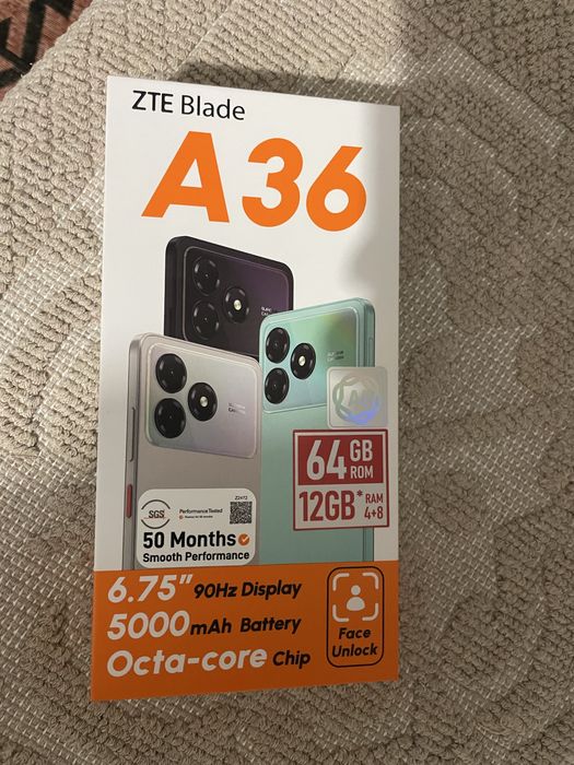 ZTE Blade A36 смартфон