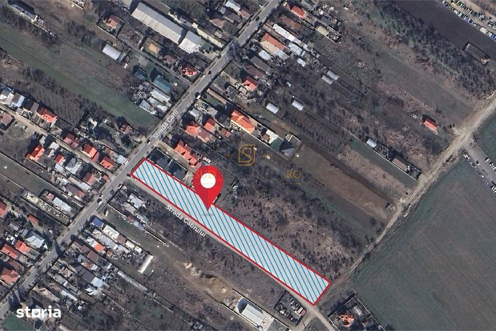 Lot de teren de vanzare, intravilan, 5000 mp, Str. Garii, Jilava,Ilfov