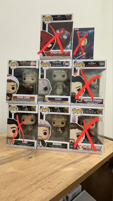 Коллекционные фигурки Funko Pop