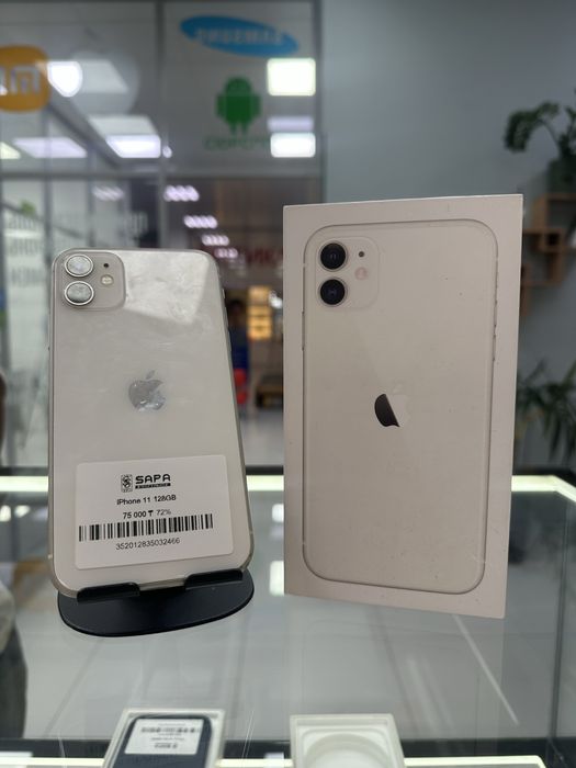 iphone айфон 11 белай 128гб
