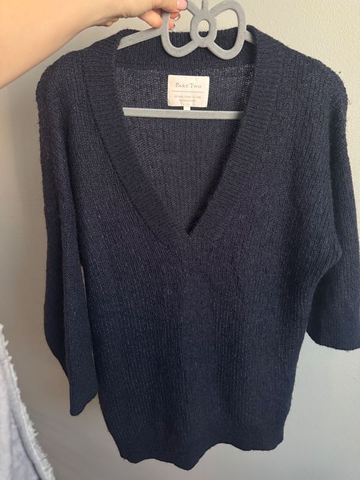 Туника от мохер и вълна Part two