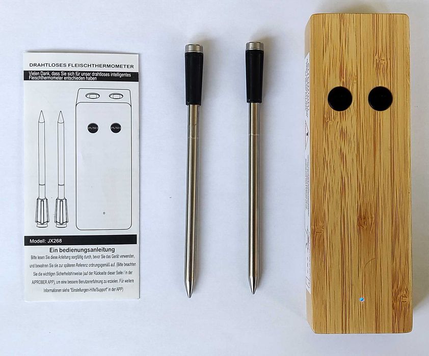 термометри 2бр за месо - wireless, smart, IP67