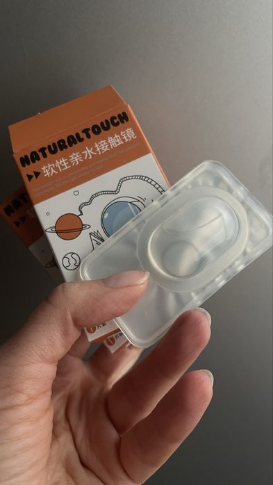 Линзы нулёвки цветные