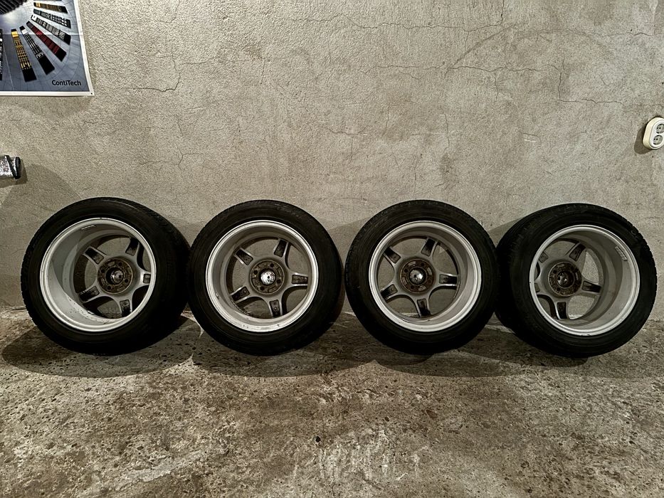 Лети Джанти 15”, 4х100, с летни гуми Hankook Optimo 195/55