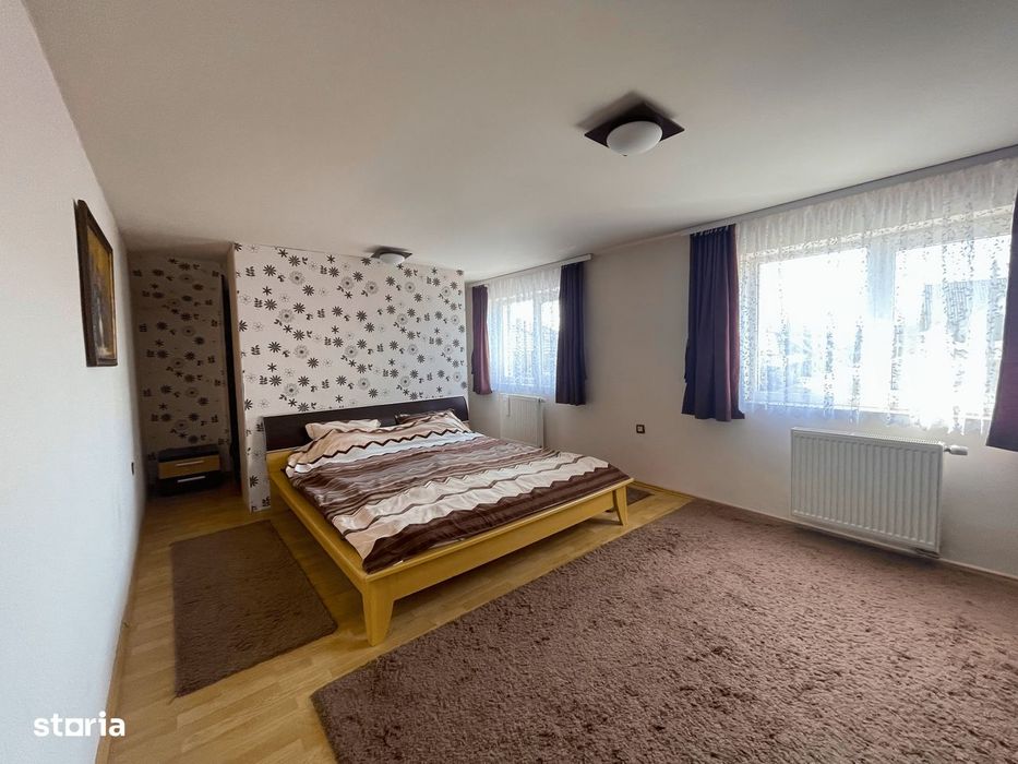 Casă S+P+E+pod, 7 camere, 2 băi | Central Beclean, lângă Băile Figa