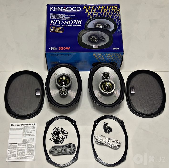 Kenwood KFC-HQ718 320w(qovun kalonka,овалы 6х9)(pioneer,sony)