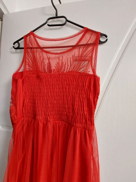 Rochie  rosie 12 14 ani