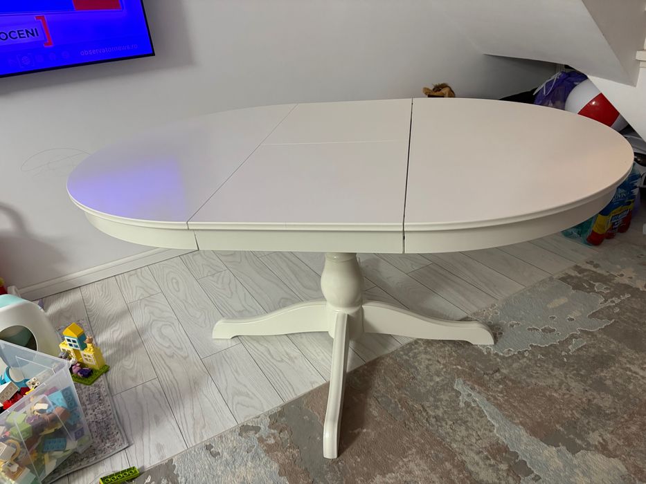 Masa de bucatarie Ingatorp Ikea extensibila