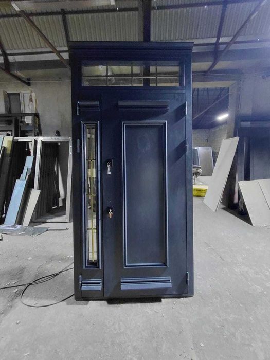 Металлические входные двери с отделкой из МДФ под заказ любой дизайн