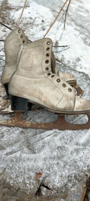 коньки б/у фигурные