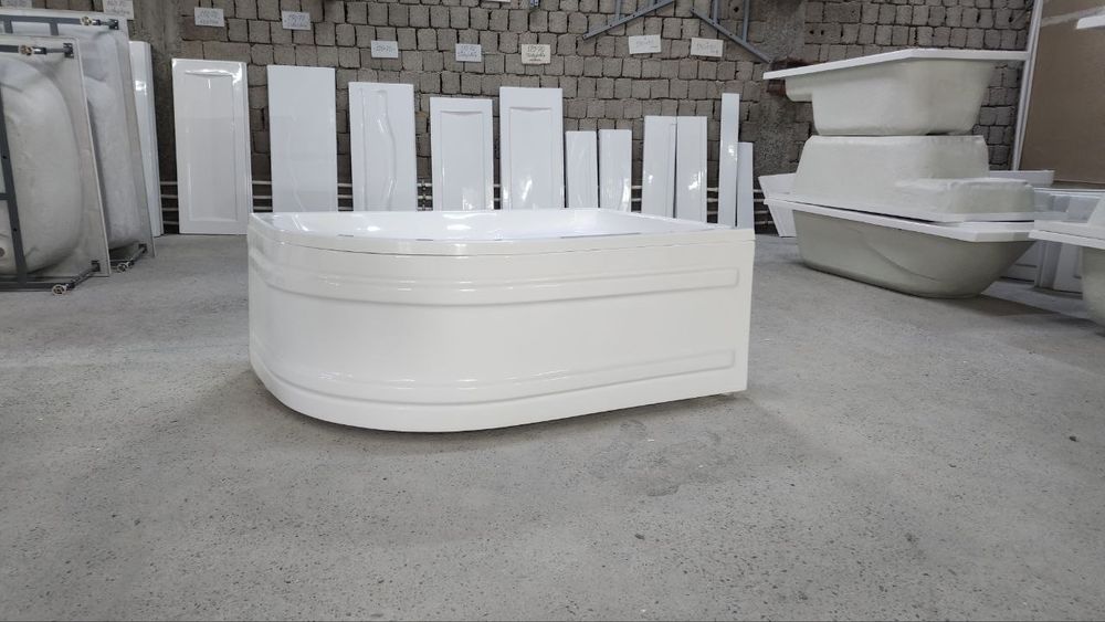 Ванная угловая 120х90 130х90