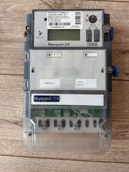 Электросчетчик меркурий