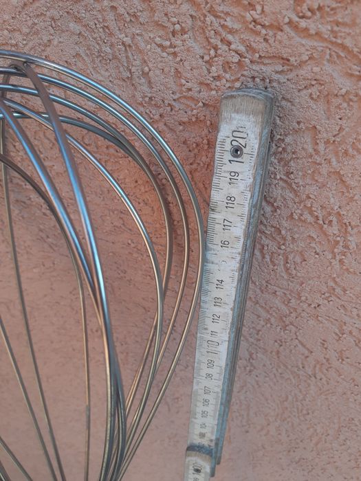 Tel inox alimentar 120cm