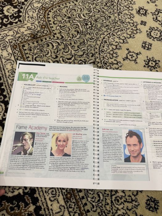 Intermediate/Pre intermediate  student book/work book