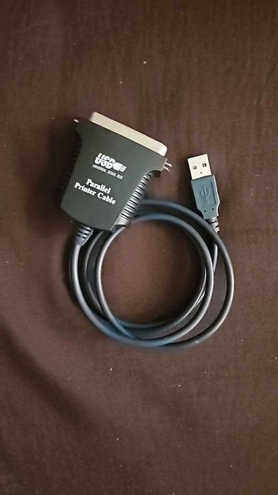 переходник с USB-A на 36-контактный параллельный порт (LPT)