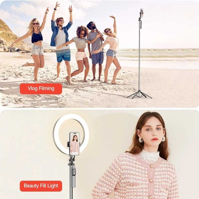 Универсален селфи стик – Quadrapod HSU C19 | 1.8 м | Bluetooth remote