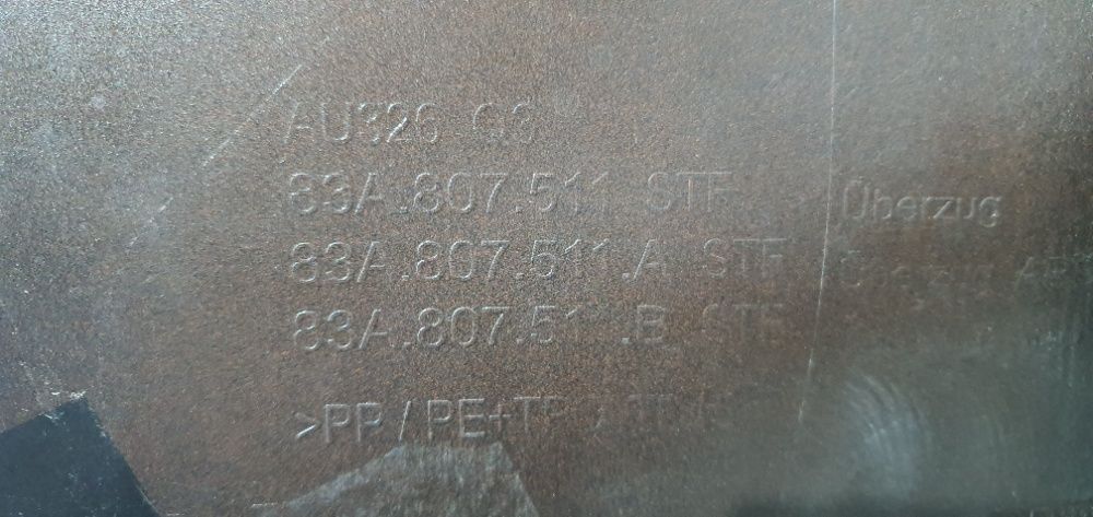 bara spate audi q3 s line model 2018 cod 83a807511 originala