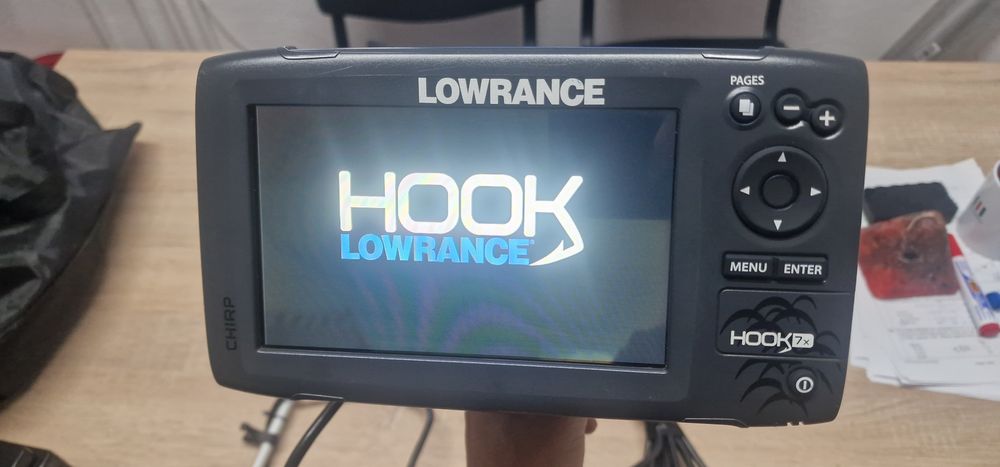 Sonar Lowrance Hook 7X pescuit fox
