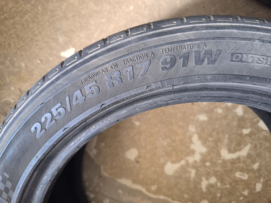 Продам резину б/у SAILUN 225/45R17