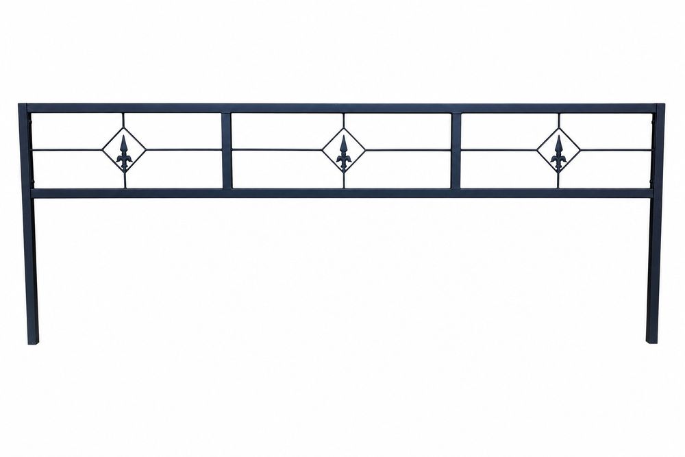 Gărduț funerar metalic 210x210 cm – demontabil