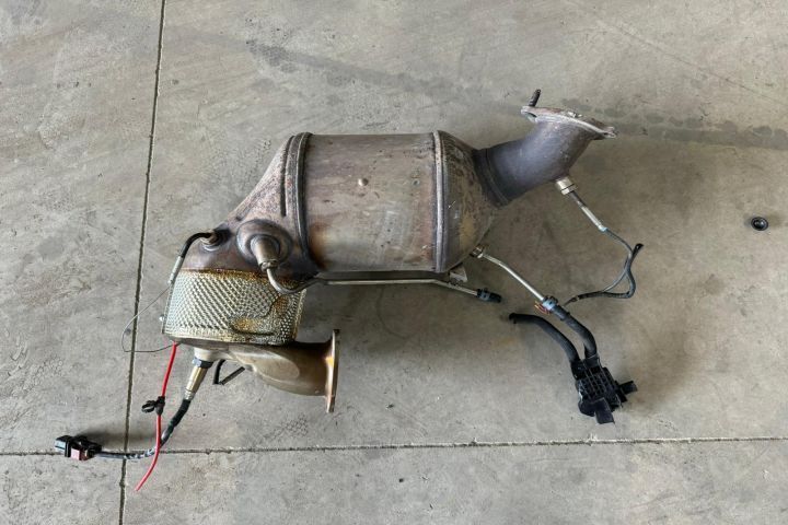 Filtru particule catalizator Audi 4H0131765B 4H0181BA 4H0178GA Porsch