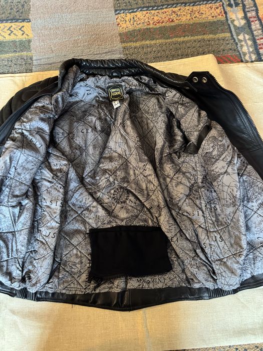 Geaca din piele naturala motor