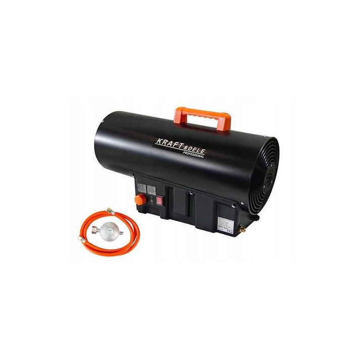 Tun, incalzitor pentru caldura pe gaz cu termostat si reductor, 45kW,