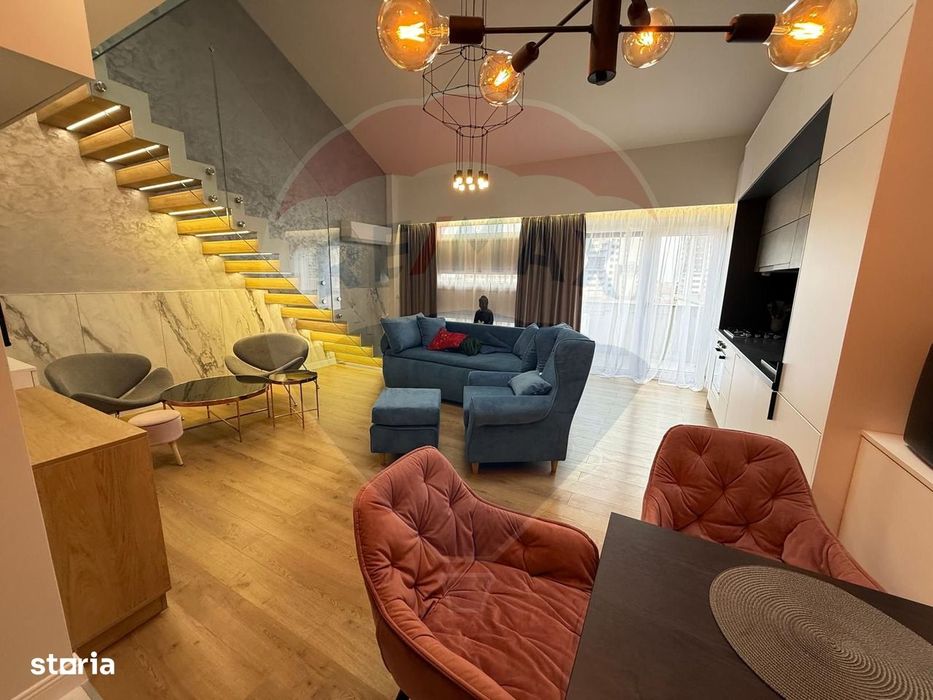 De închiriat apartament 2 cam. Ultralux Bloc Boutique zona Prima Shops