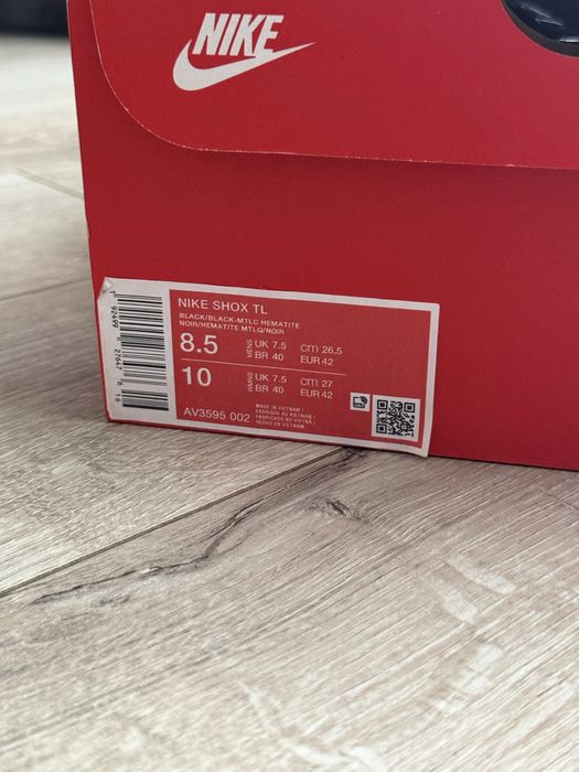 Nike shox tl black barbati