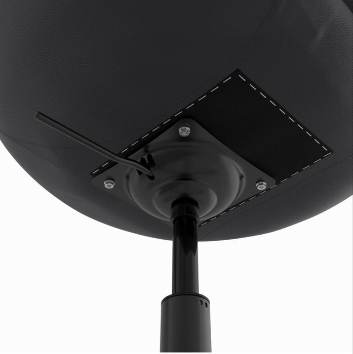 Vand scaun rotativ piele ecologica (negru)